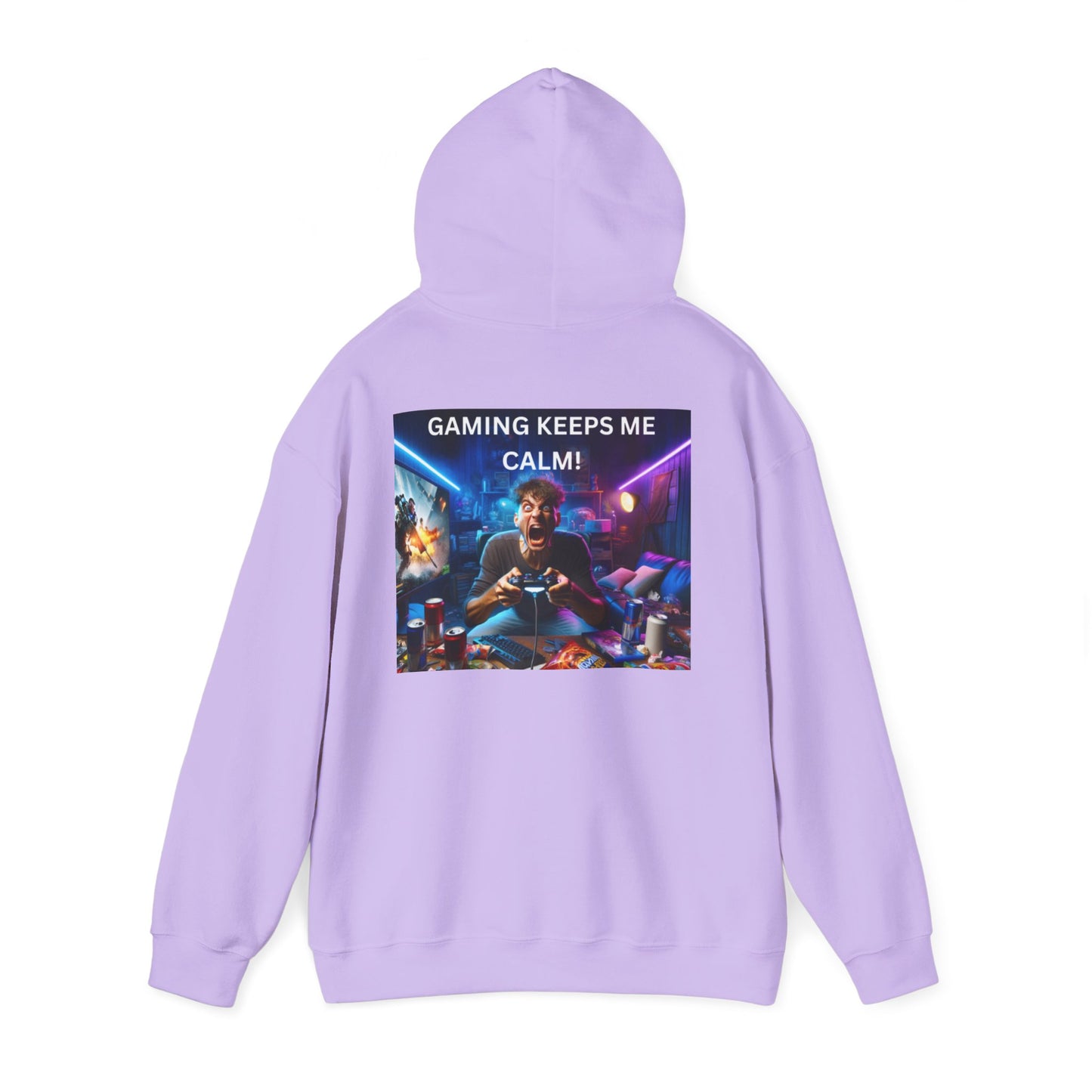 Gaming Keeps Me Calm Hoodie, Unisex Sweatshirt for Gamers. - Super Tech Bargains