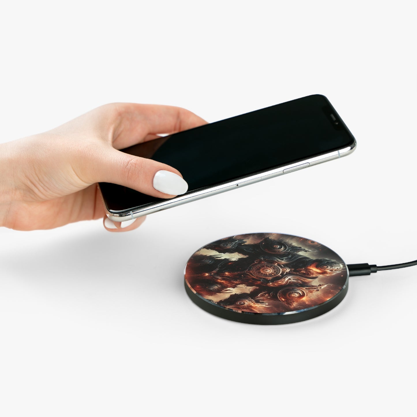 Futuristic Guardian Wireless Charger - Fast Charging Station - Super Tech Bargains