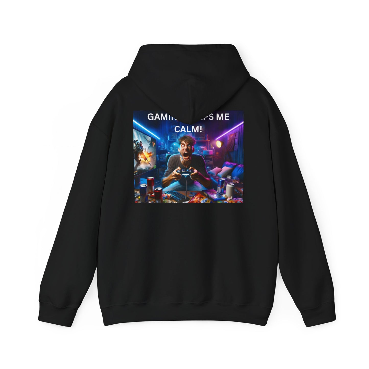 Gaming Keeps Me Calm Hoodie, Unisex Sweatshirt for Gamers. - Super Tech Bargains