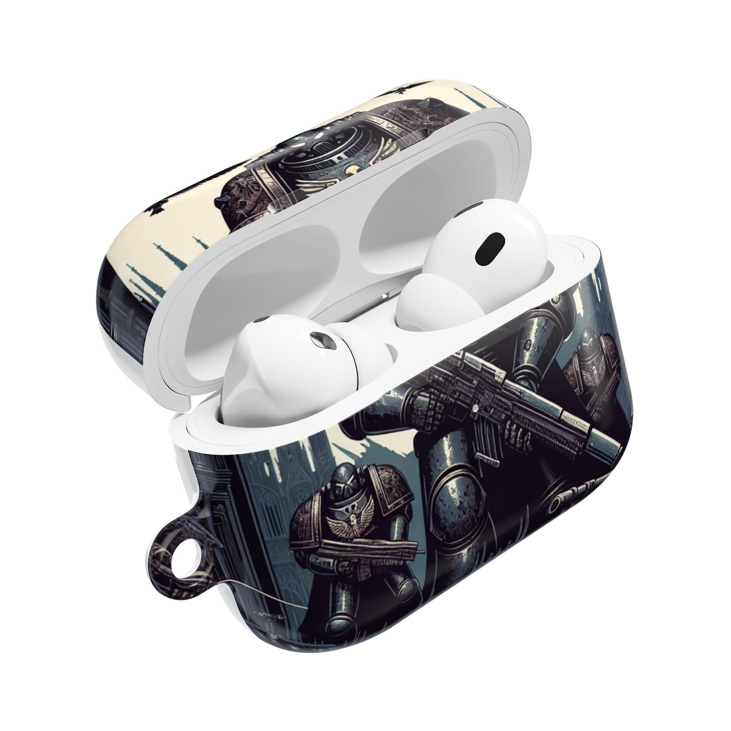 Cool Guardian AirPod Case - Warhammer 40k Inspired Design - Super Tech Bargains