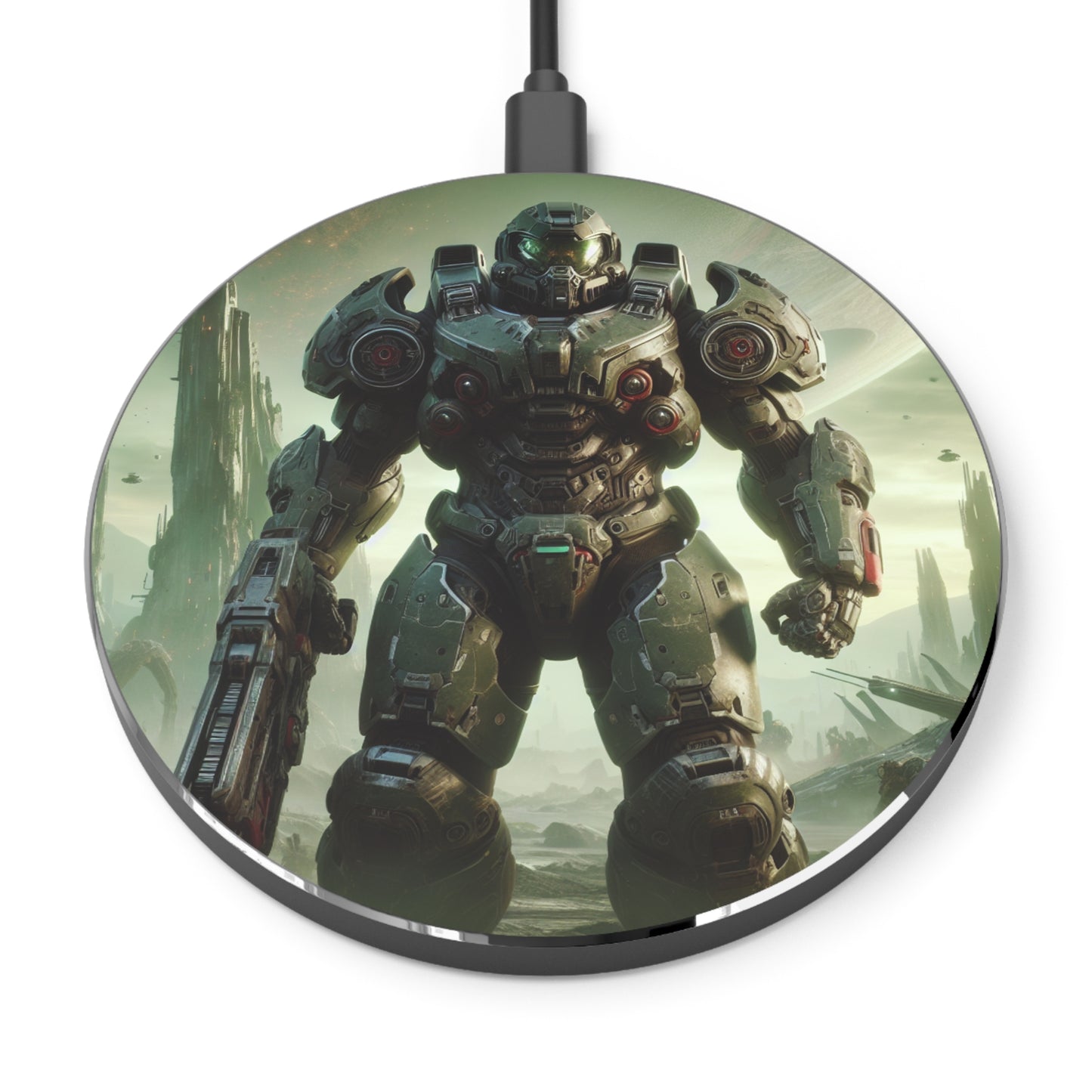 Wireless Charger - Warhammer inspired design - Super Tech Bargains