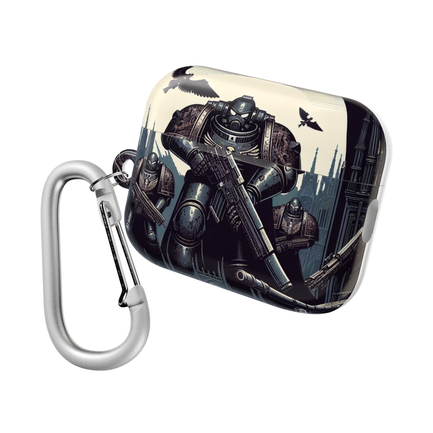 Cool Guardian AirPod Case - Warhammer 40k Inspired Design - Super Tech Bargains