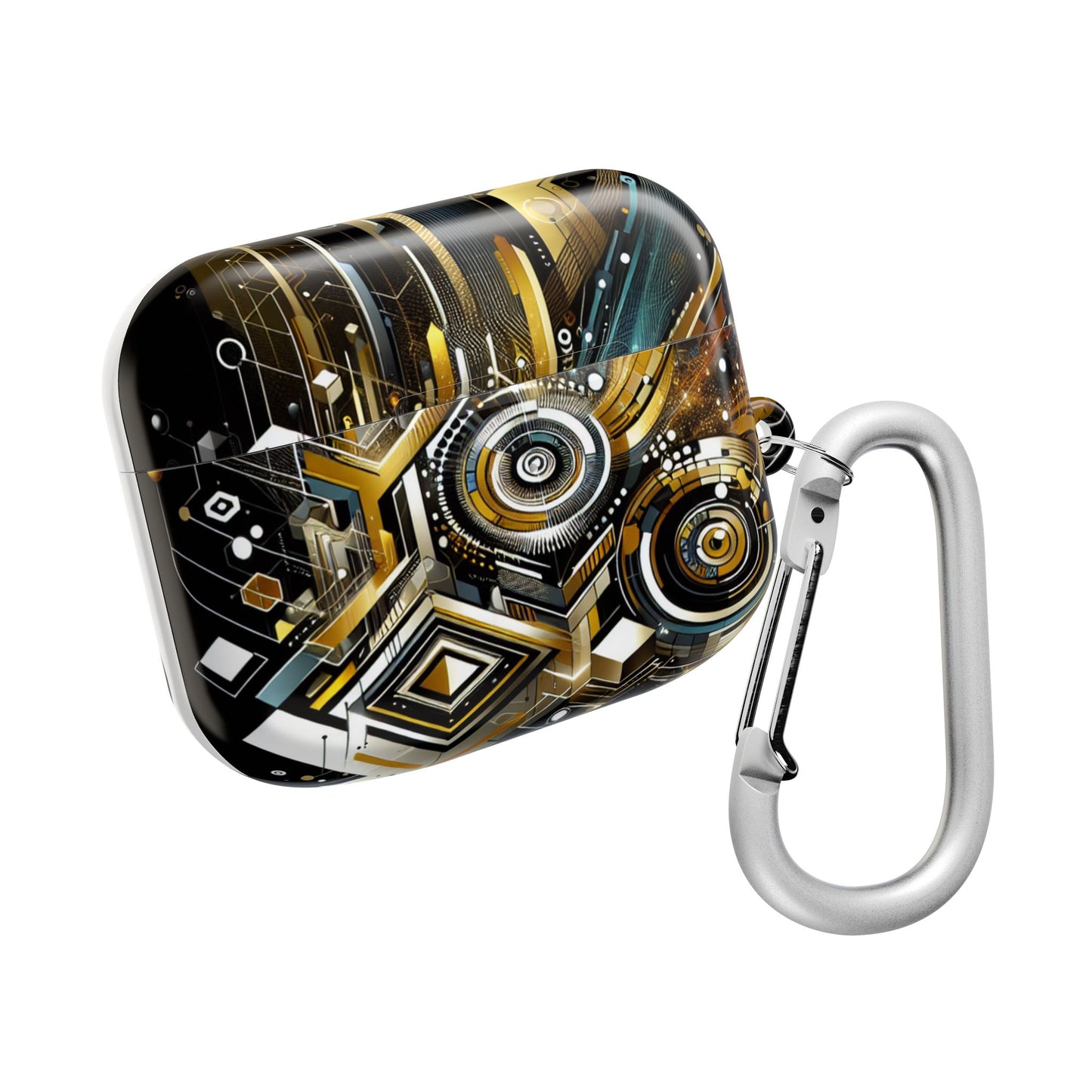 Futuristic AirPod Case - Unique Design for Tech Lovers, Stylish Accessories. - Super Tech Bargains
