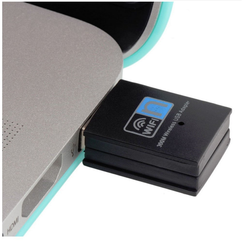 WiFi Wireless USB Mini Receiver – 300Mbps High-Speed Network Adapter - Super Tech Bargains