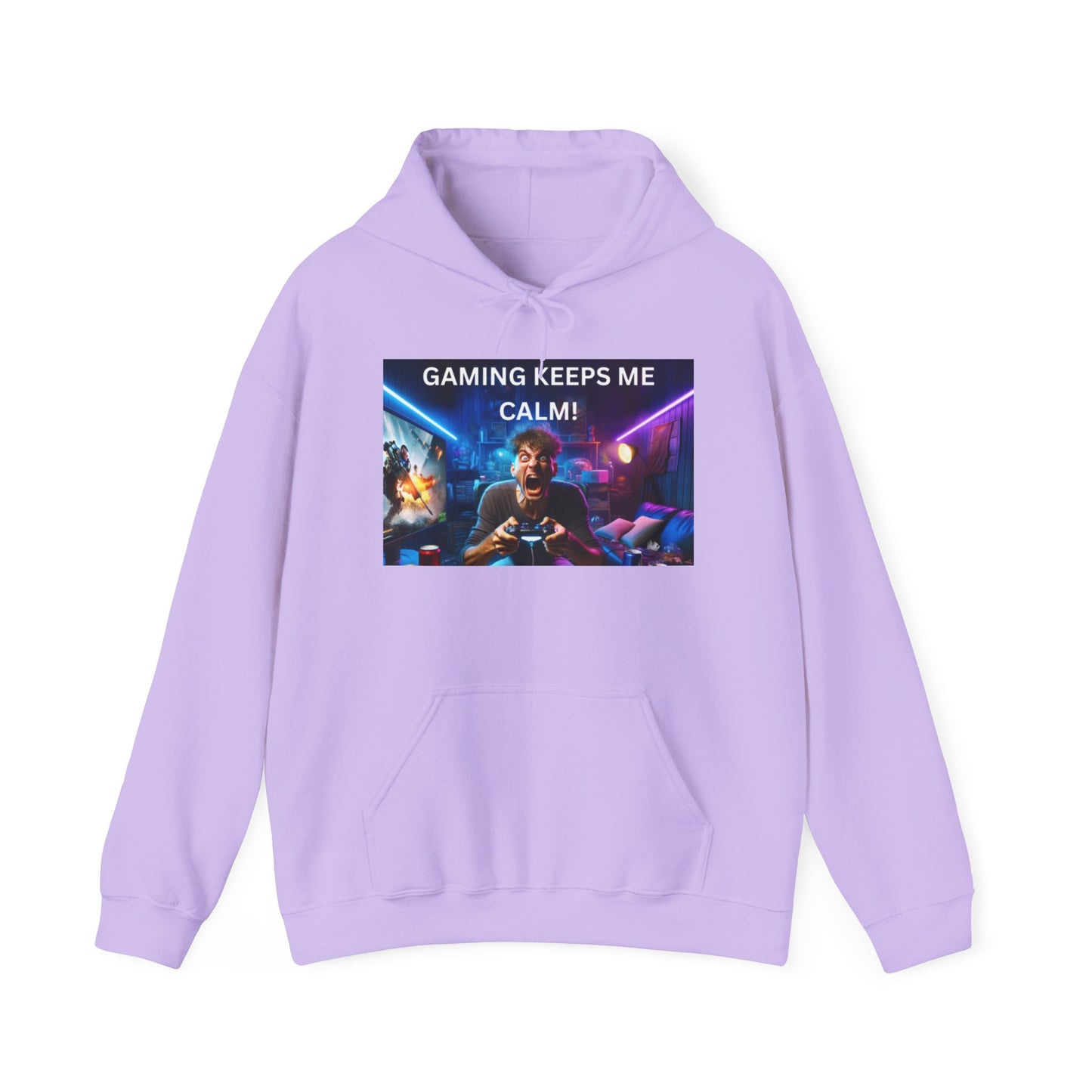 Gaming Keeps Me Calm Hoodie, Unisex Sweatshirt for Gamers. - Super Tech Bargains
