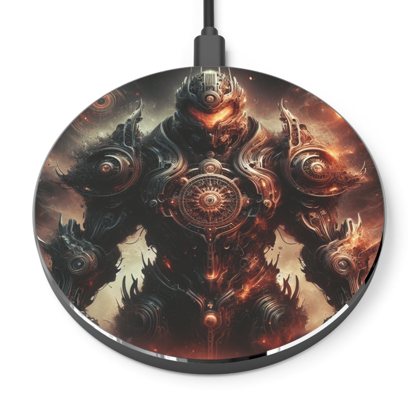 Futuristic Guardian Wireless Charger - Fast Charging Station - Super Tech Bargains