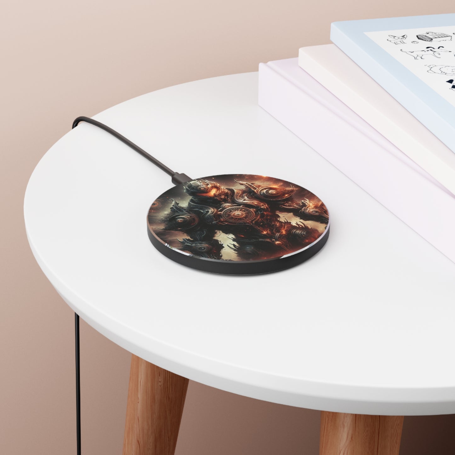 Futuristic Guardian Wireless Charger - Fast Charging Station - Super Tech Bargains