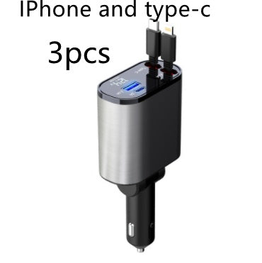 Metal Car Charger USB And TYPE-C Adapter - Super Tech Bargains