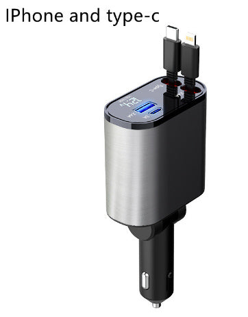 Metal Car Charger USB And TYPE-C Adapter - Super Tech Bargains