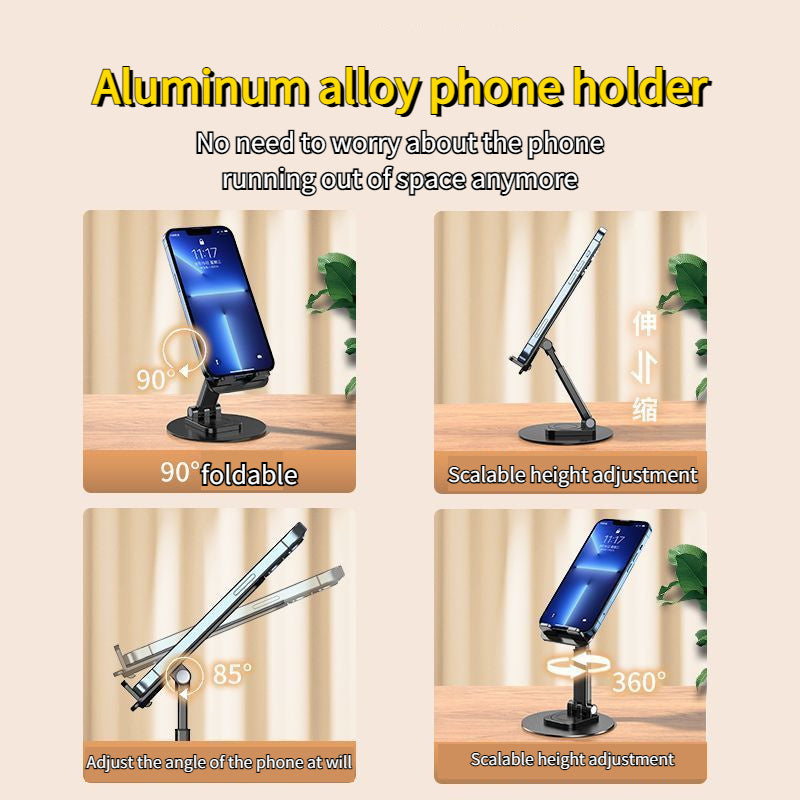 Adjustable Foldable Phone & Tablet Stand – For iPhone, iPad, Samsung & More (4"–10.9") - Super Tech Bargains