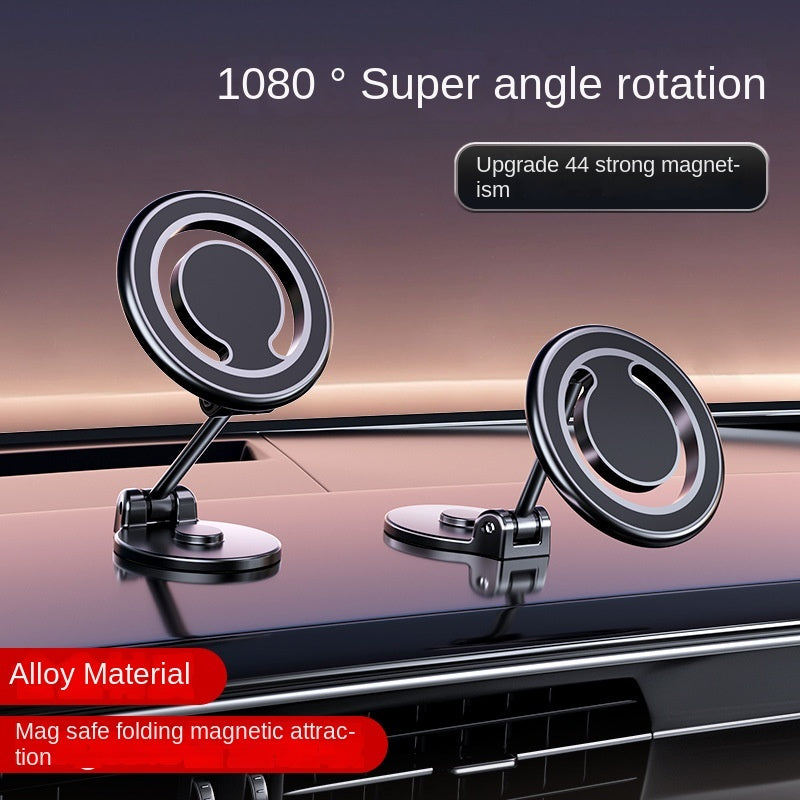 All-Metal Magnetic Car Phone Mount for MagSafe – 360° Adjustable Dash Holder for iPhone & Android - Super Tech Bargains