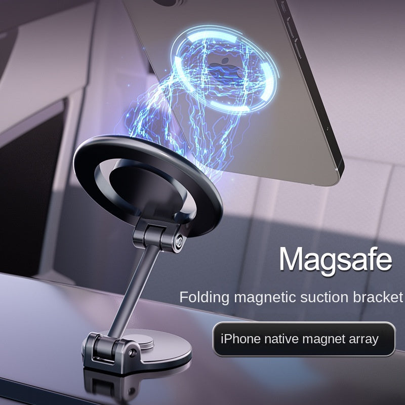 All-Metal Magnetic Car Phone Mount for MagSafe – 360° Adjustable Dash Holder for iPhone & Android - Super Tech Bargains