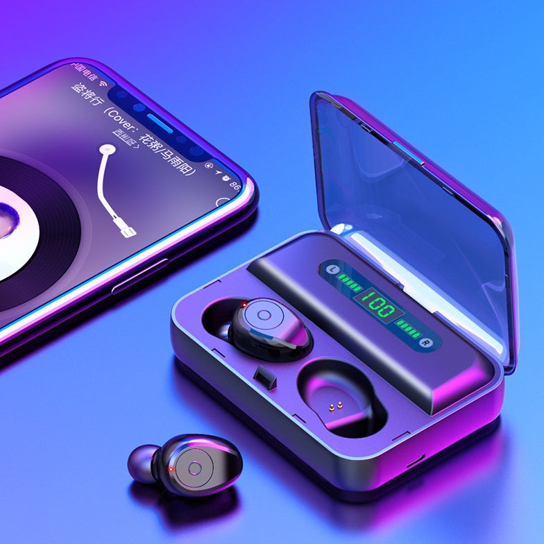 Multifunctional Bluetooth Headset – Wireless Audio, Power Bank & Phone Stand - Super Tech Bargains