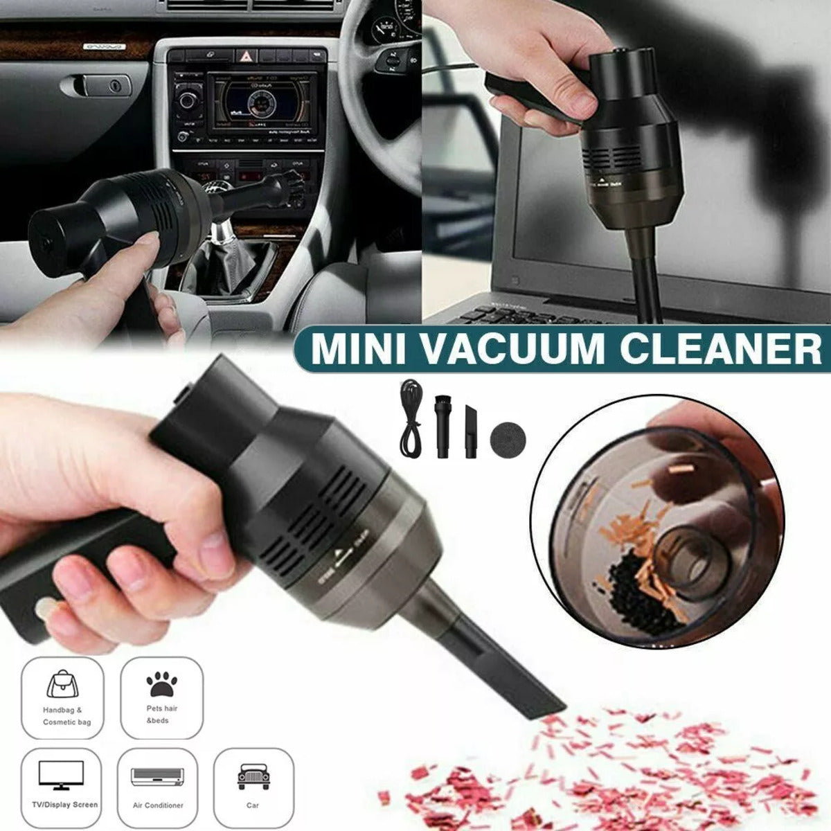 Portable Cordless Electric Air Duster - Super Tech Bargains