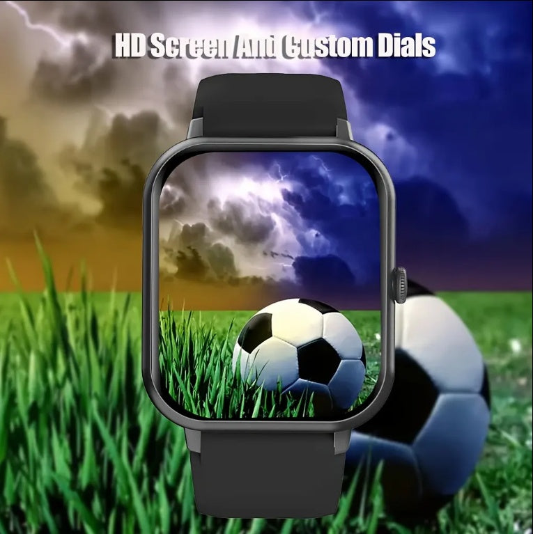 ZL54CJ Smartwatch – Bluetooth Call, Heart Rate Monitor, Fitness Tracker, Waterproof. - Super Tech Bargains