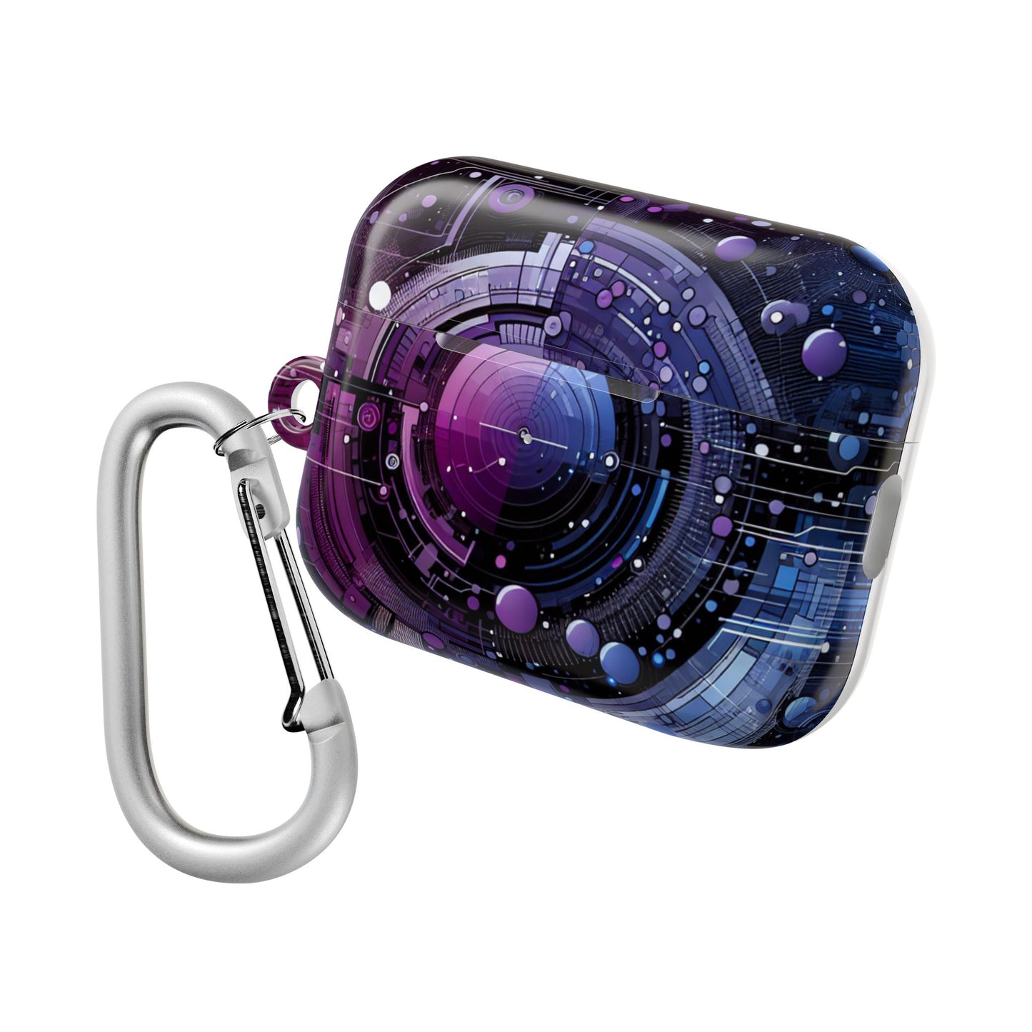 Futuristic AirPod Case - Stylish Galaxy Design for Tech Lovers - Super Tech Bargains