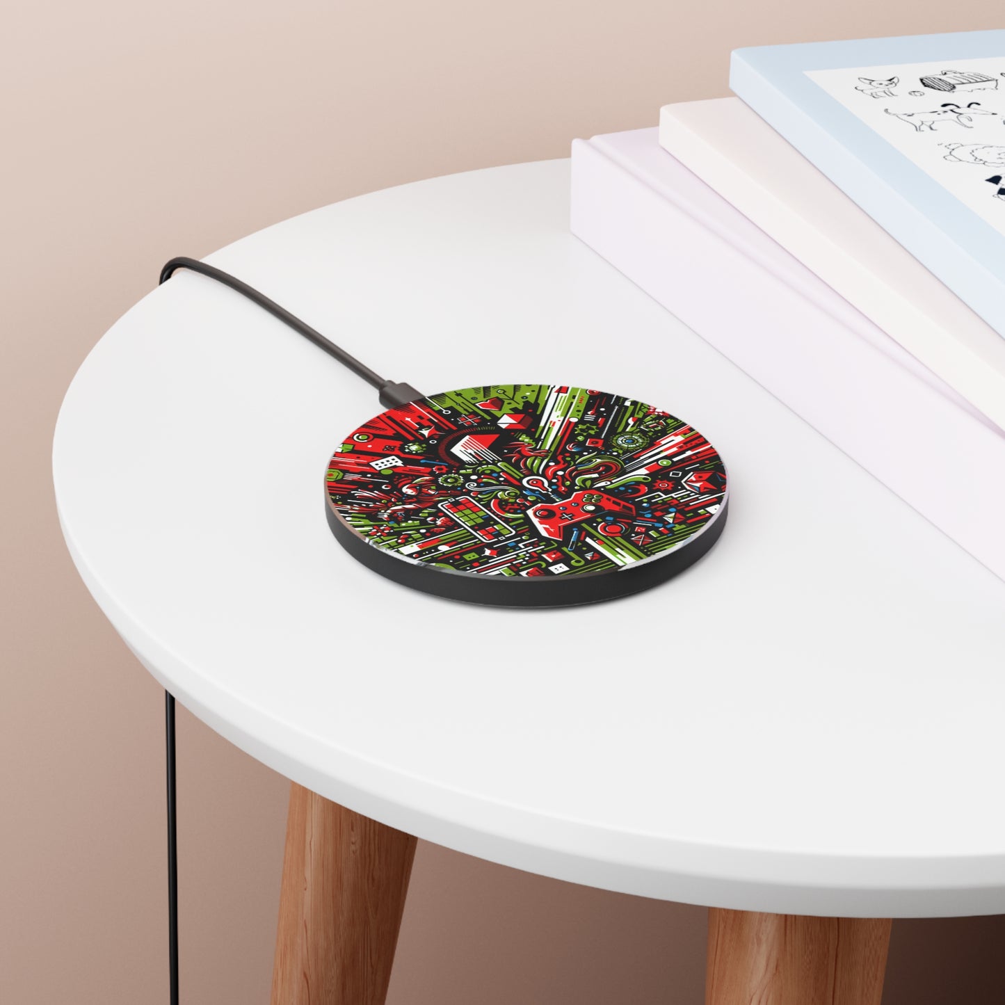 Fast Wireless Charger - Gaming Inspired Charging Pad - Super Tech Bargains