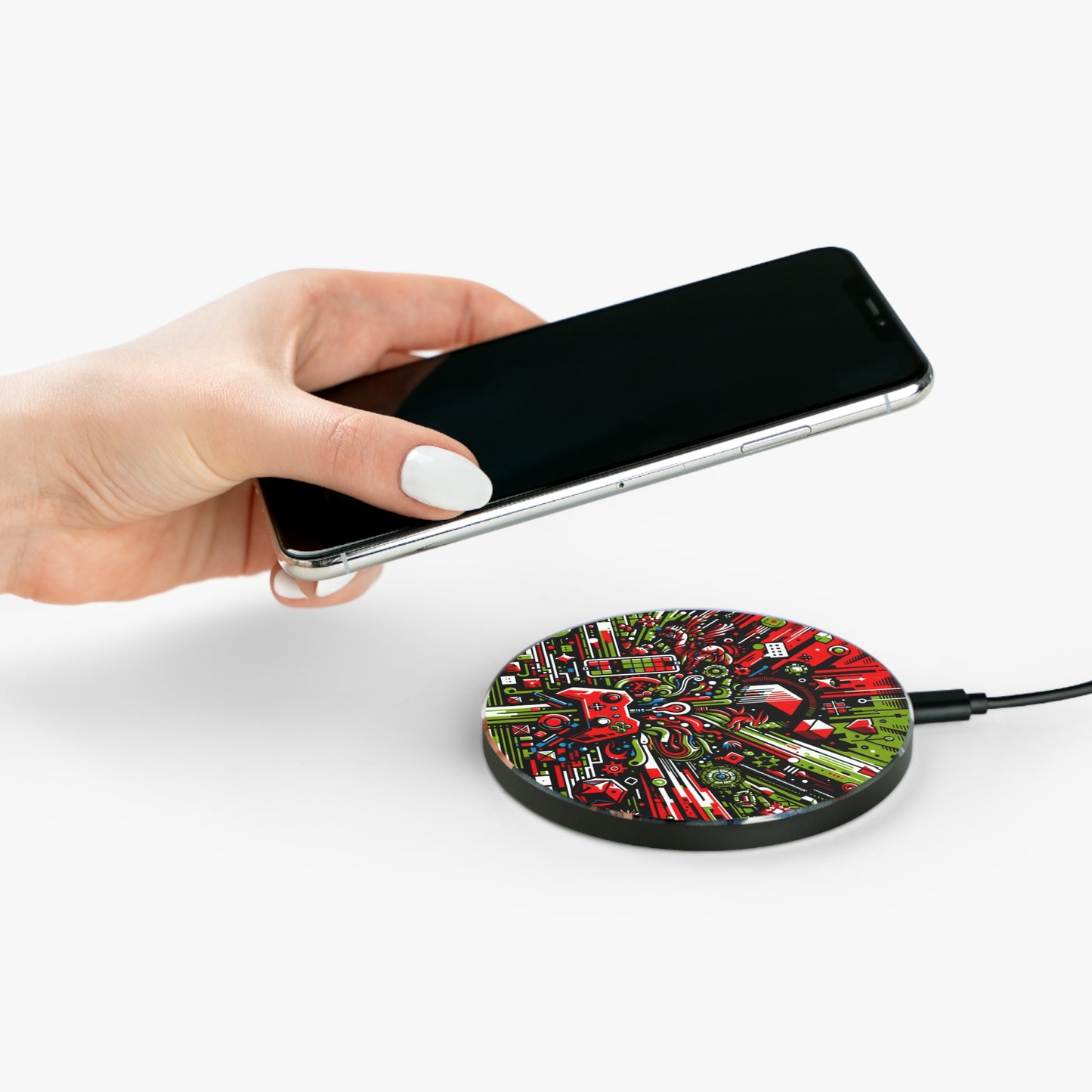 Fast Wireless Charger - Gaming Inspired Charging Pad - Super Tech Bargains