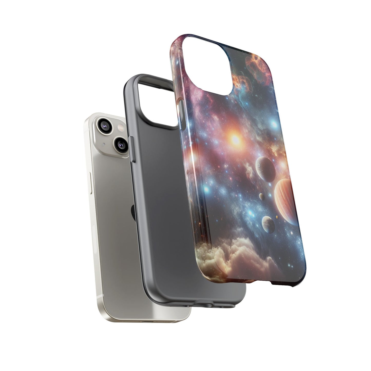 IPhone durable phone case unique - Deep Space - Super Tech Bargains