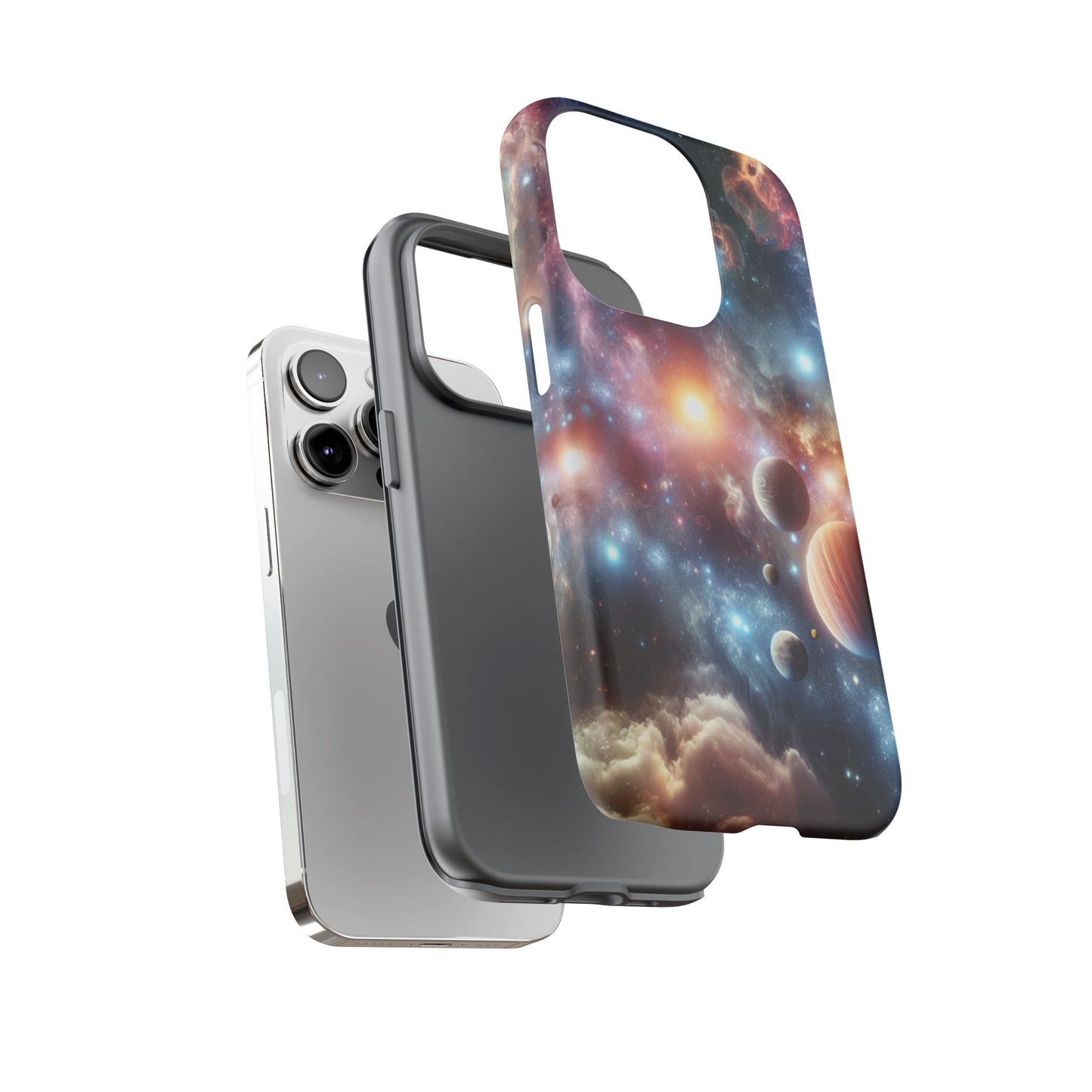 IPhone durable phone case unique - Deep Space - Super Tech Bargains
