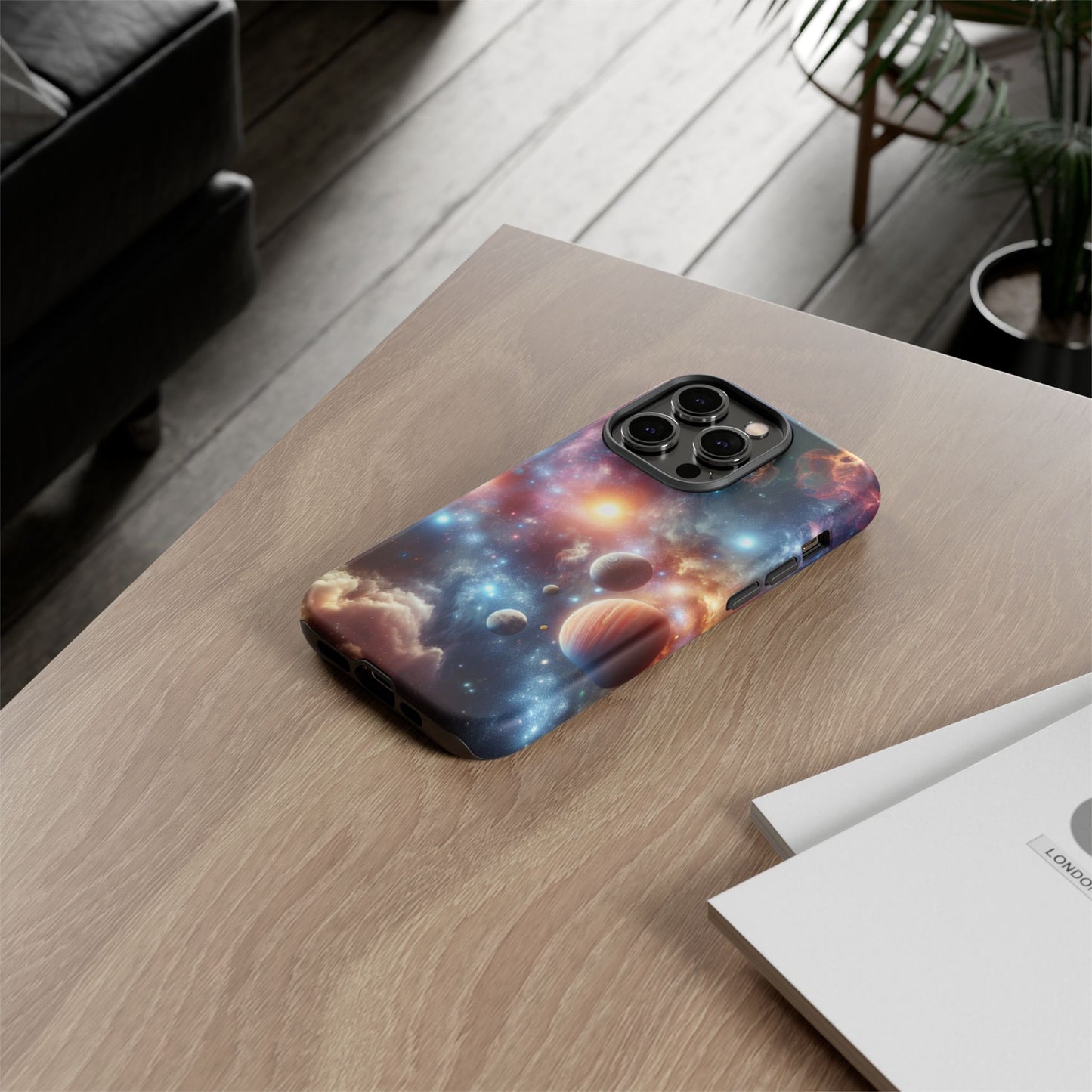 IPhone durable phone case unique - Deep Space - Super Tech Bargains