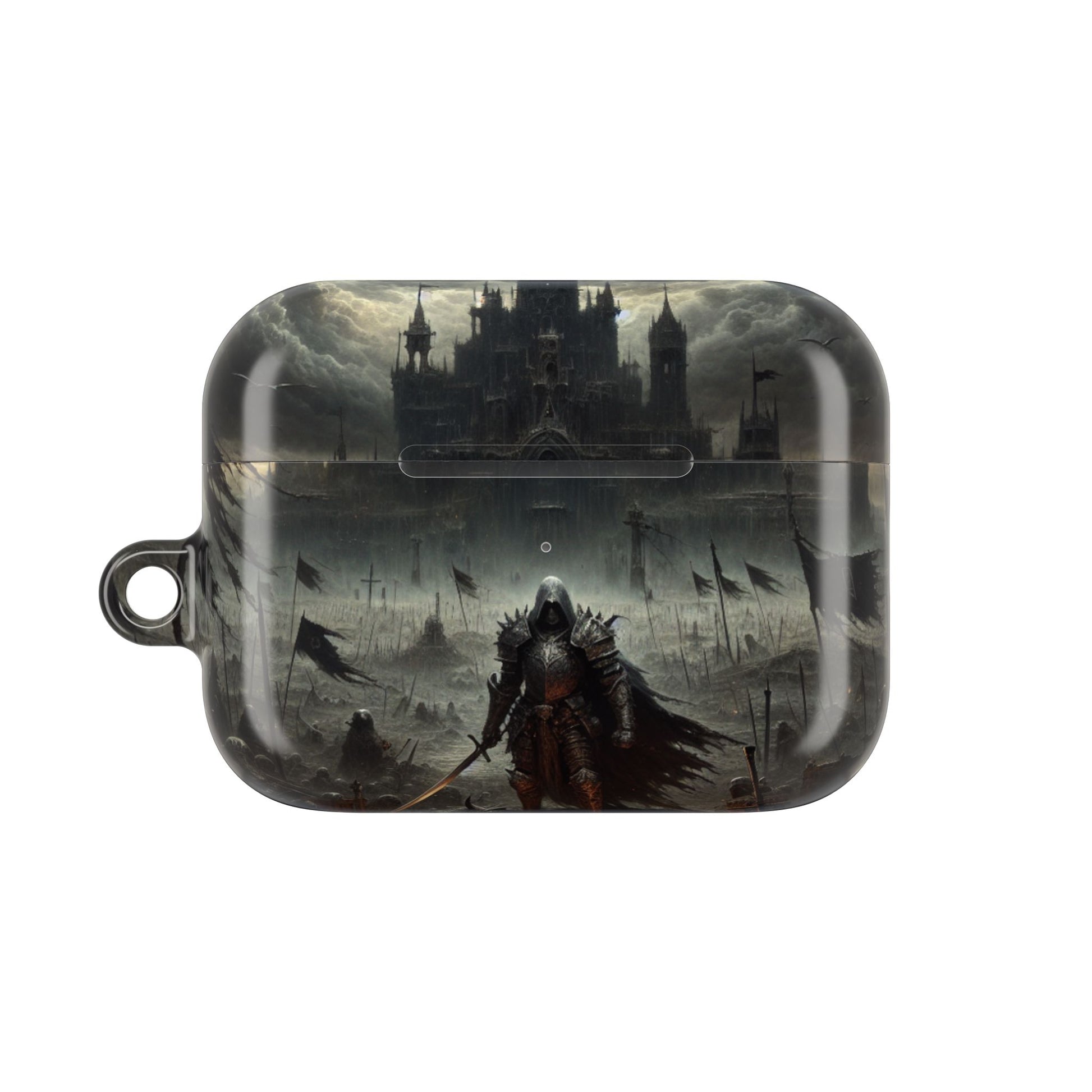 Fantasy Warrior AirPod Case - Bold Design for Gamers and Fantasy Lovers - Super Tech Bargains