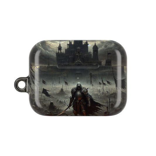 Fantasy Warrior AirPod Case - Bold Design for Gamers and Fantasy Lovers - Super Tech Bargains