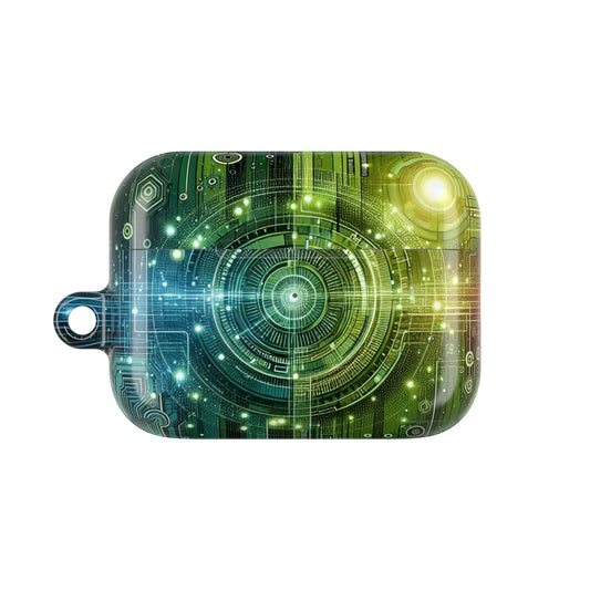 Futuristic AirPod Case - Tech-Inspired Design for Music Lovers - Super Tech Bargains