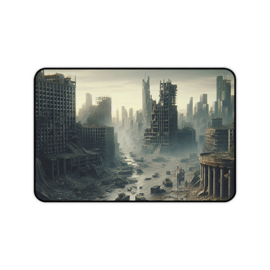 Urban Apocalypse Desk Mat - Large Gaming Mouse Pad, Office Décor, Gift for Gamers, Computer Accessories