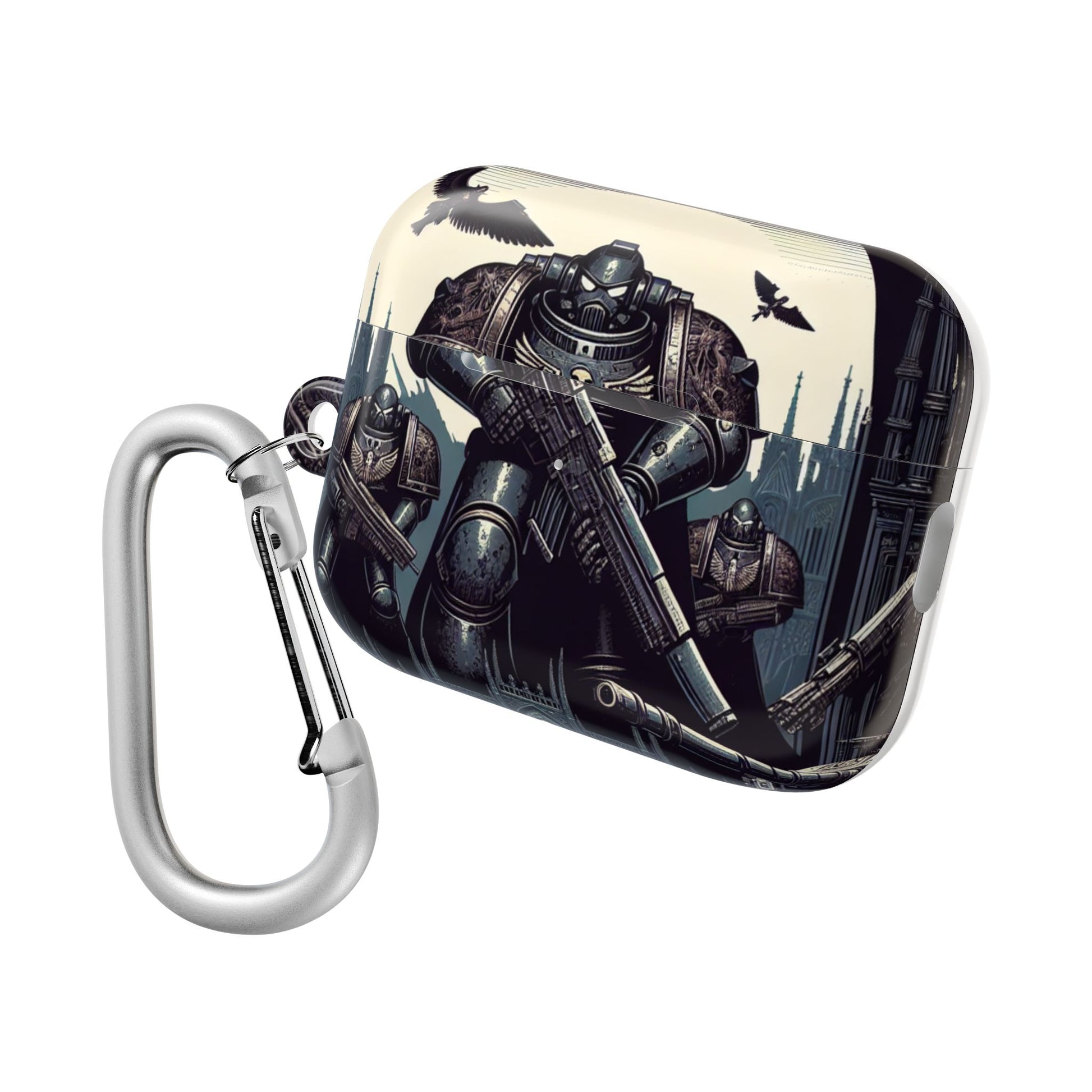 Cool Guardian AirPod Case - Warhammer 40k Inspired Design - Super Tech Bargains