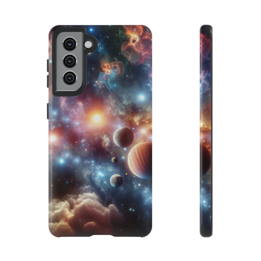 Samsung Galaxy durable phone case unique - Deep Space - Super Tech Bargains