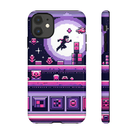 IPhone Retro Gaming Phone Case - Pixel Art Design