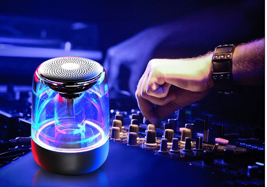 Wireless Bluetooth Speaker – Powerful Bass, LED Lights, & Radio - Super Tech Bargains