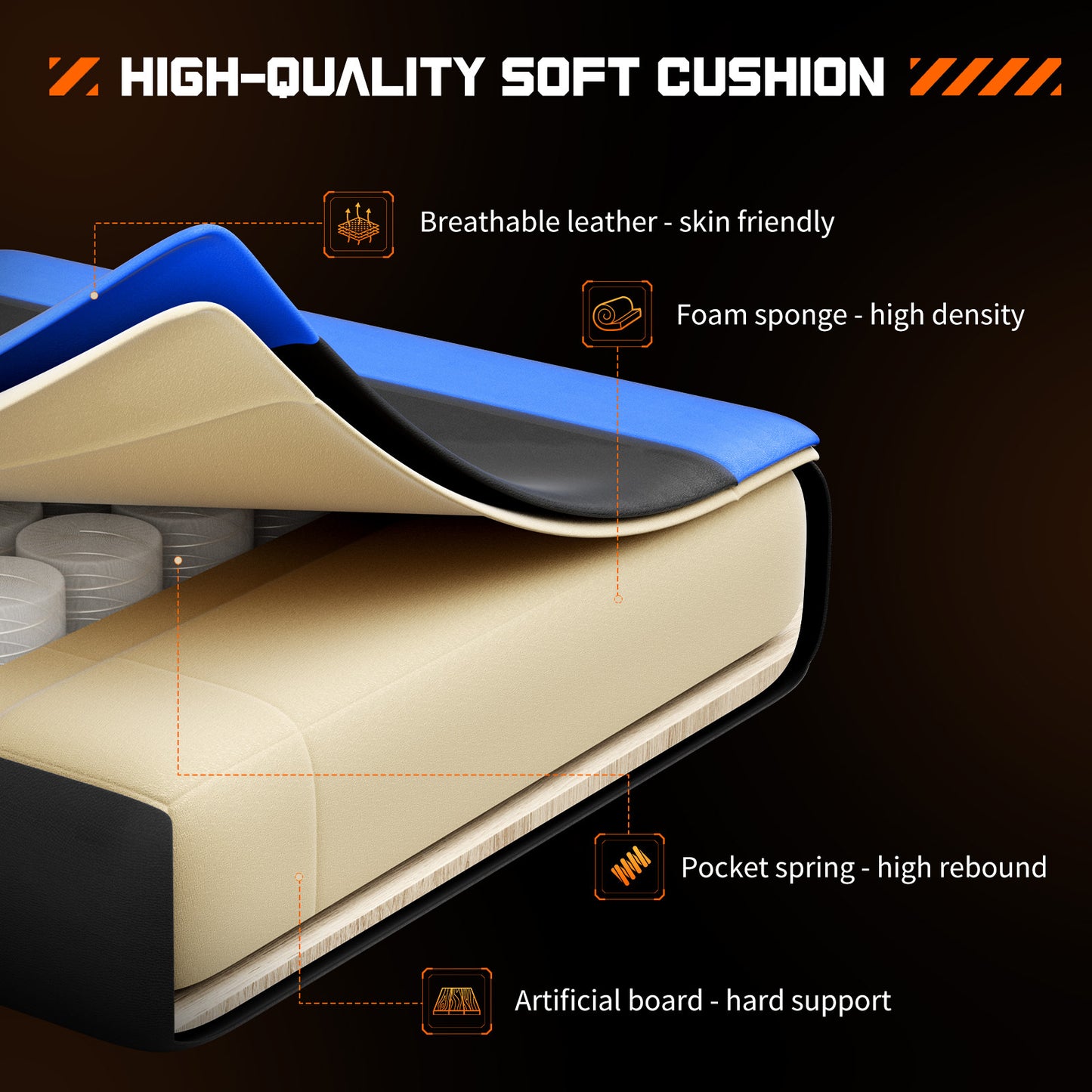 Sweetcrispy Gaming Chair - Super Tech Bargains