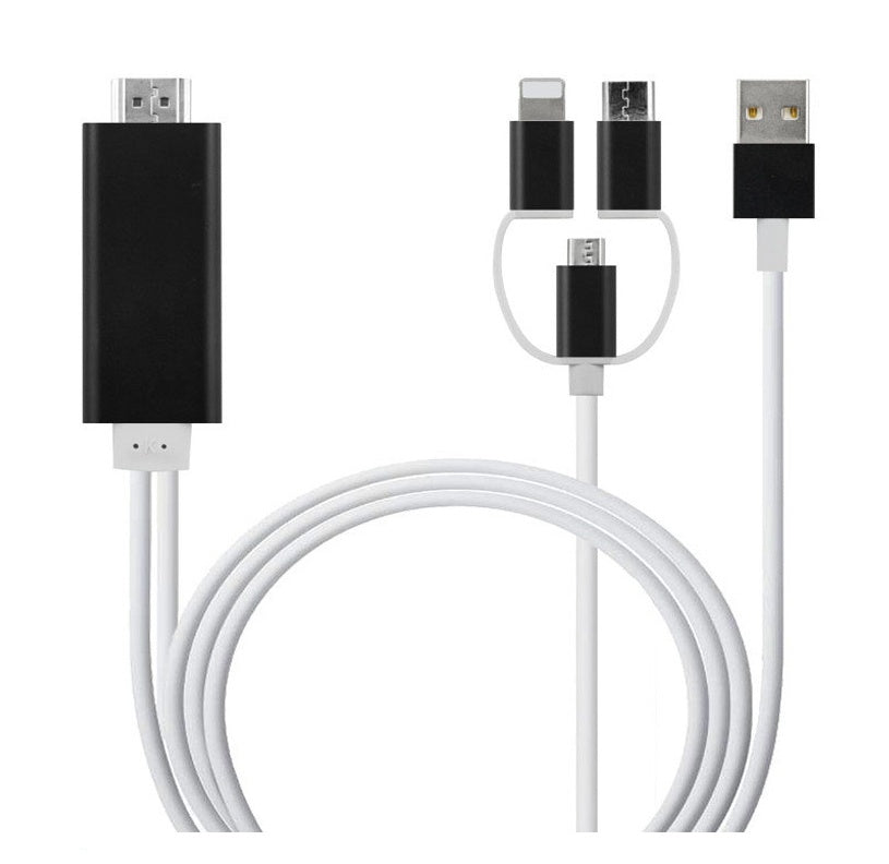 2M Lightning to HDMI HDTV AV Adapter Cable - Super Tech Bargains