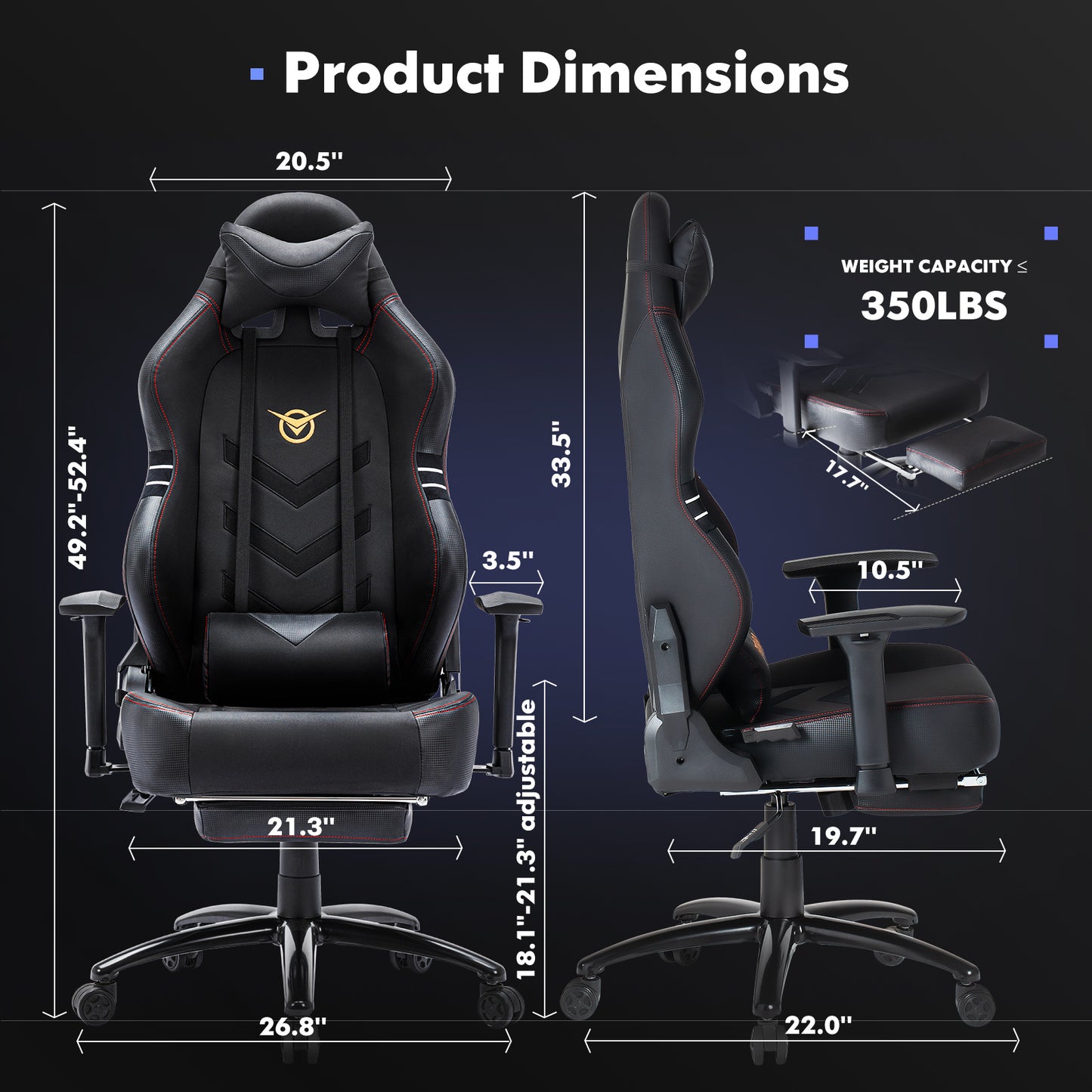 Premium Racing-Style Gaming Chair - Super Tech Bargains