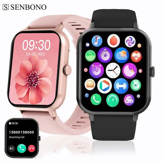 ZL54CJ Smartwatch – Bluetooth Call, Heart Rate Monitor, Fitness Tracker, Waterproof. - Super Tech Bargains
