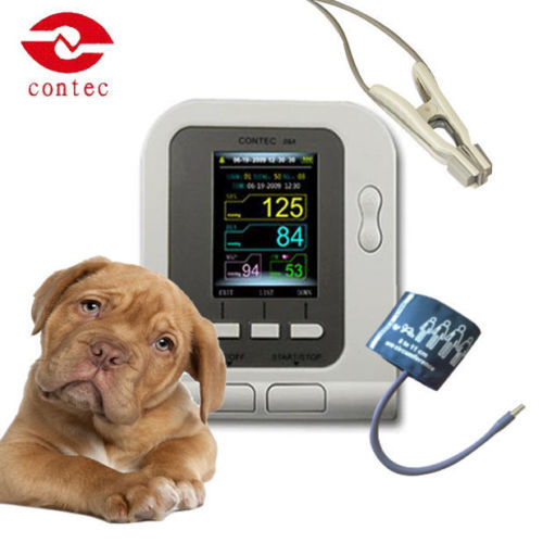 CONTEC08A VET Digital Veterinary Blood Pressure Monitor – NIBP & SpO2 for Dogs & Cats - Super Tech Bargains