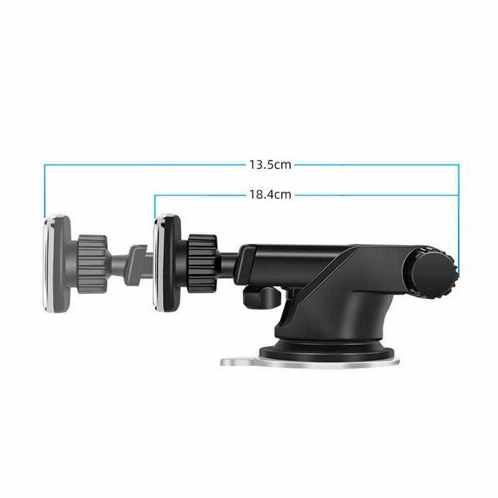 Powerful Magnetic Car Phone Mount – 360° Adjustable Windshield & Dashboard Holder for iPhone, Samsung & More - Super Tech Bargains
