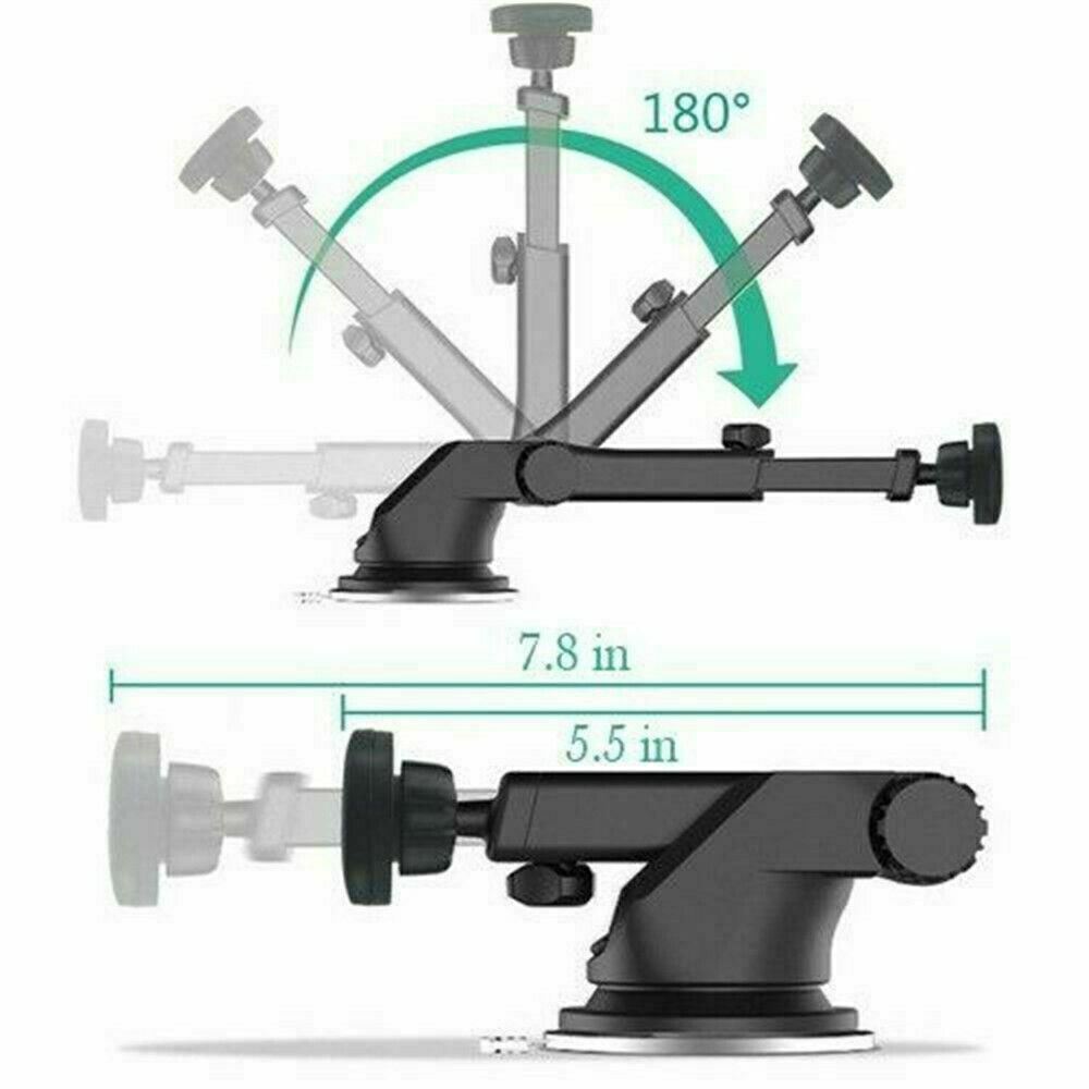 Powerful Magnetic Car Phone Mount – 360° Adjustable Windshield & Dashboard Holder for iPhone, Samsung & More - Super Tech Bargains