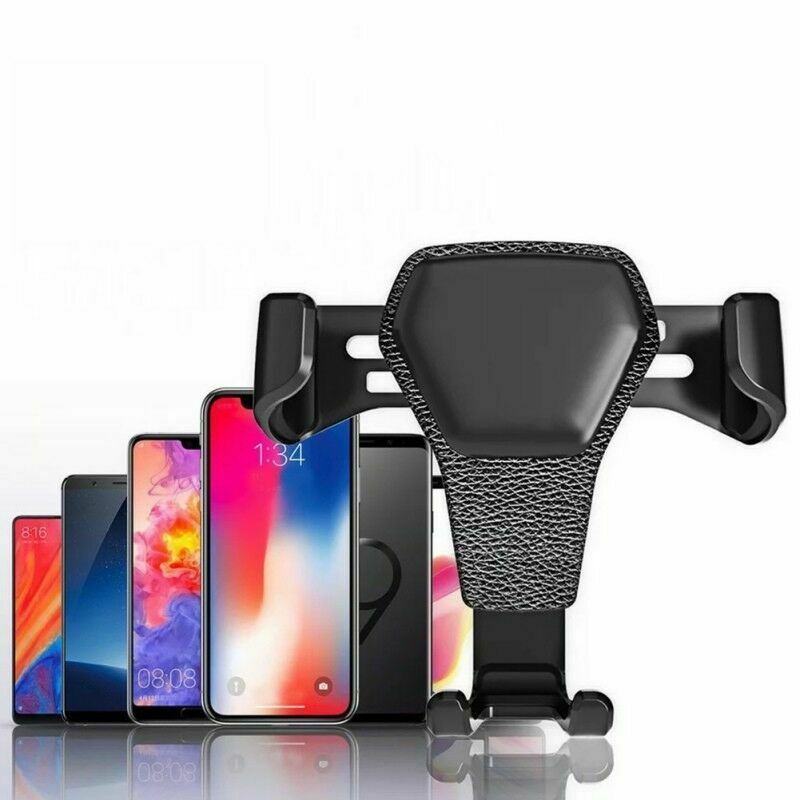 Universal Auto-Clamp Air Vent Car Phone Holder - For iPhone, Samsung & More (4.0"–6.5") - Super Tech Bargains