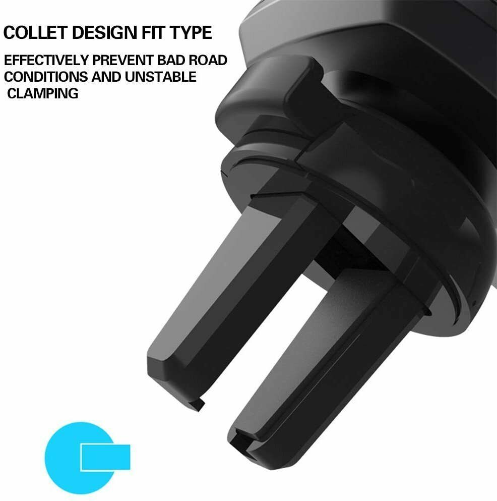 Universal Auto-Clamp Air Vent Car Phone Holder - For iPhone, Samsung & More (4.0"–6.5") - Super Tech Bargains