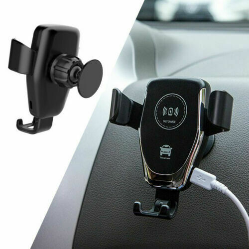 Wireless Fast Car Charger Mount with Auto-Clamping - Super Tech Bargains