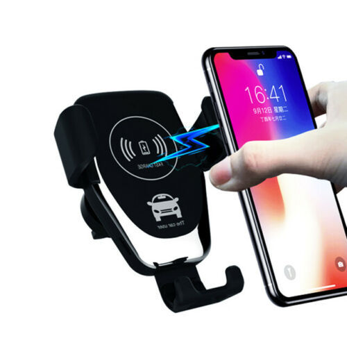 Wireless Fast Car Charger Mount with Auto-Clamping - Super Tech Bargains