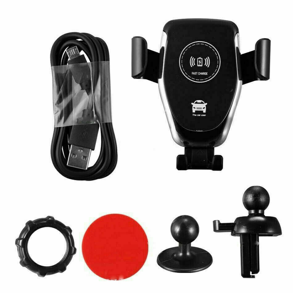 Wireless Fast Car Charger Mount with Auto-Clamping - Super Tech Bargains