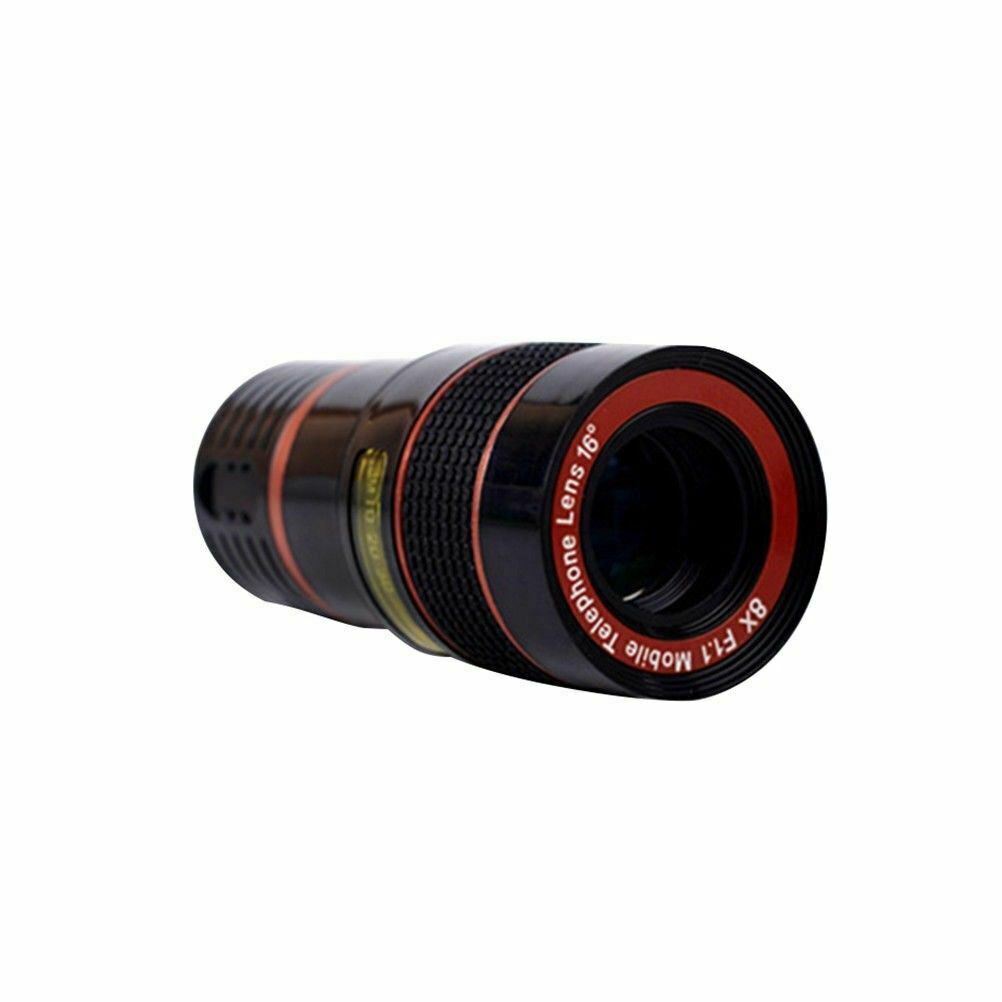 8X Zoom Clip-On photo Lens for Smartphones – For iPhone, Samsung, Android - Super Tech Bargains