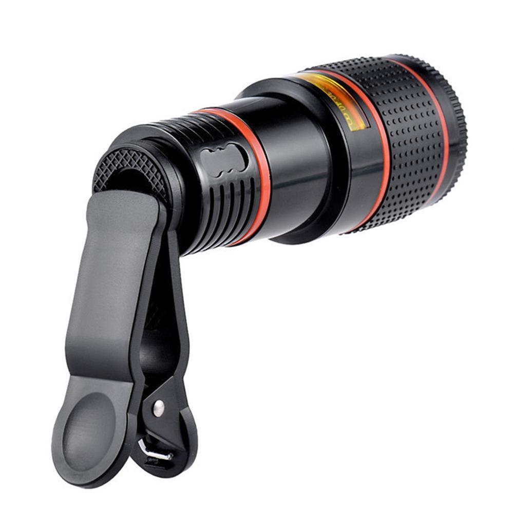 8X Zoom Clip-On photo Lens for Smartphones – For iPhone, Samsung, Android - Super Tech Bargains