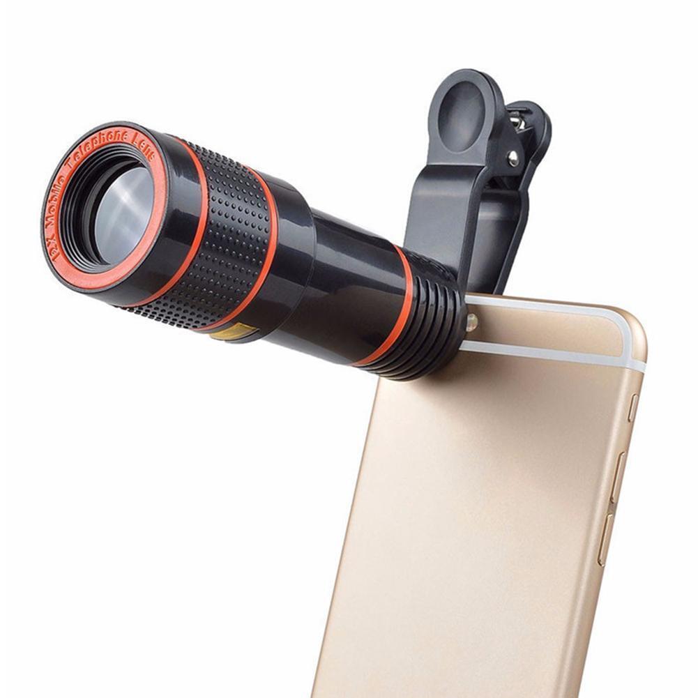 8X Zoom Clip-On photo Lens for Smartphones – For iPhone, Samsung, Android - Super Tech Bargains