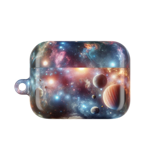 Cosmic Galaxy AirPod Case - Durable and Stylish Protective Cover - Super Tech Bargains