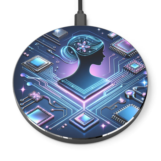 Wireless Charger - Fast Charging Pad for Women